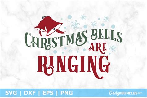 Christmas Bells Are Ringing SVG File