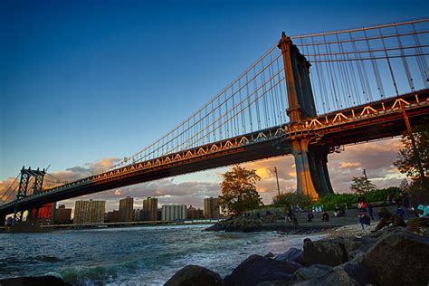 Manhattan Bridge at Sunset « Joey Bowles