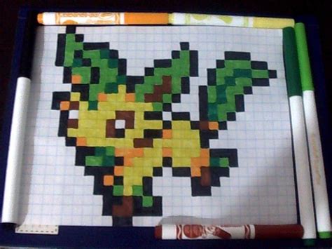 Leafeon Pixel Art by:GlaceonOwO | Pixel art, Art, Fan art