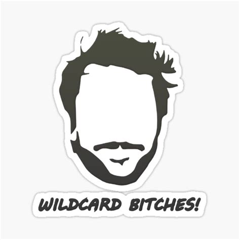 "Wild Card Bitches Charlie Kelly Always Sunny " Sticker for Sale by ...