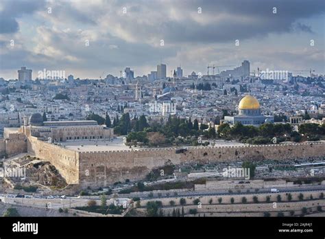 Jerusalem city skyline Stock Photo - Alamy