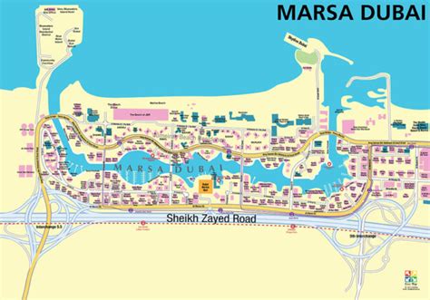 Dubai Marina Map - 3D Dubai Maps - Adbu Dhabi Maps - Interactive Maps | Easy Map GCC's Largest ...