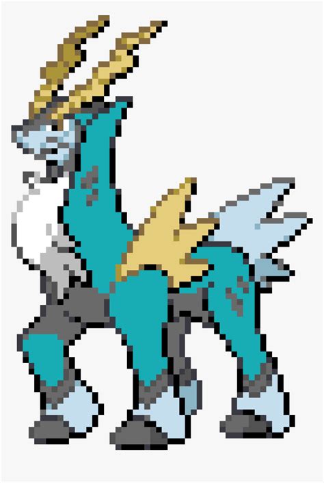 Legendary Pixel Art Pokemon, HD Png Download , Transparent Png Image - PNGitem