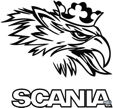 SCANIA embléma Autómatrica - Matrica Shop matrica webáruház