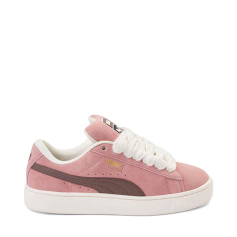 Womens PUMA Suede XL Athletic Shoe - Future Pink / Warm White | Journeys