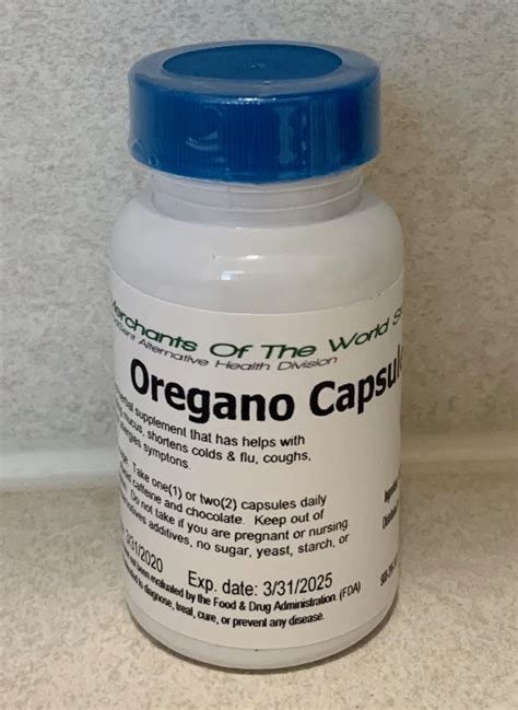 Oregano Capsules