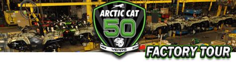 Arctic Cat ATV & SxS Factory Tour in Thief River Falls, MN