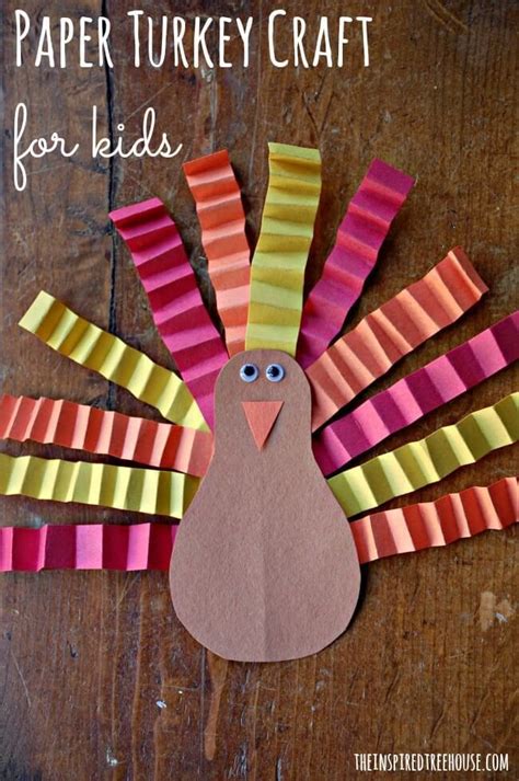 EASY TURKEY CRAFT FOR KIDS | Cute kids crafts, Thanksgiving kids, Thanksgiving art