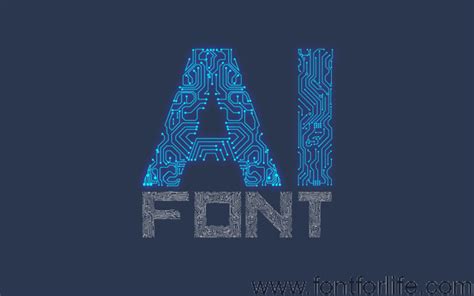 Ai Font - fontforlife.com