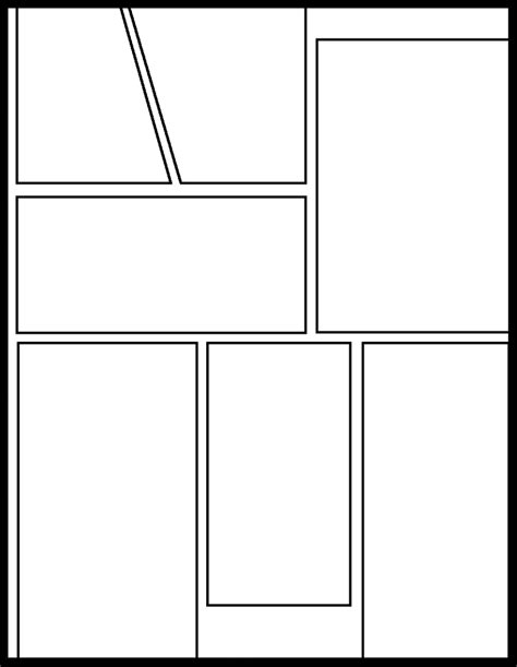 Manga Template 64 by Comic-Templates on DeviantArt