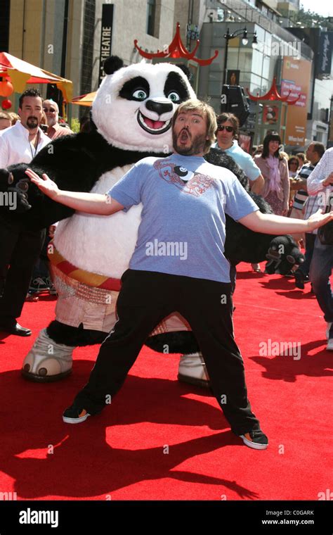 Jack Black & Kung Fu Panda "PO" Kung Fu Panda LA Premiere Grauman's ...