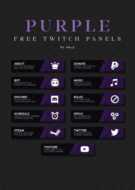 Free panels for twitch - bxeseattle