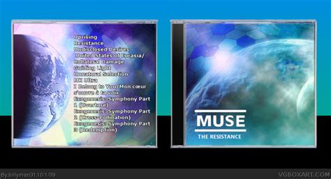MUSE - The Resistance Music Box Art Cover by billyman31