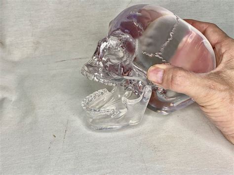 Mitchell Hedges Ancient Crystal Skull Replica Signed | Etsy