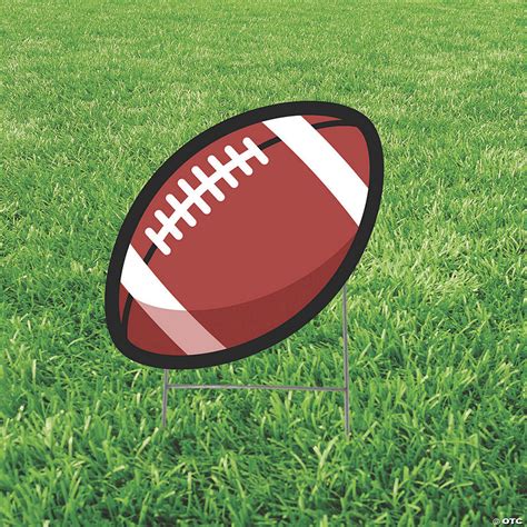 Football Yard Sign Template