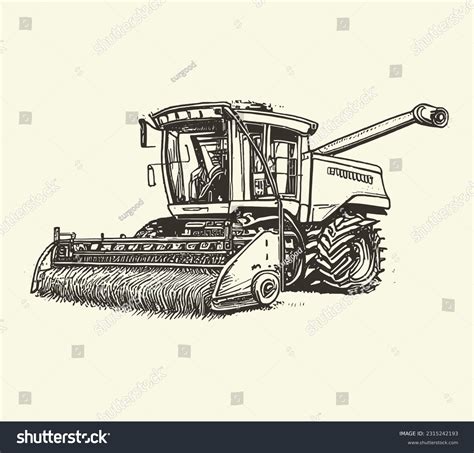 1.851 Combine Harvester Silhouette Images, Stock Photos & Vectors | Shutterstock