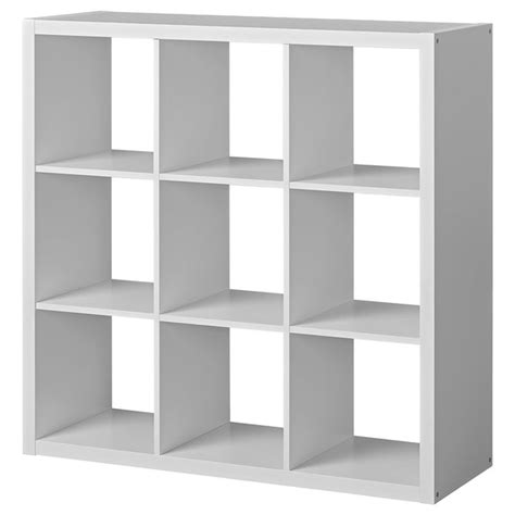 IKEA KALLAX Shelving unit 3x3, white, 112x112 cm --- GOOD FURNITURE ...