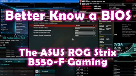 Better Know a BIOS: Touring the ASUS ROG Strix B550-F Gaming BIOS + How to use BIOS Flashback ...