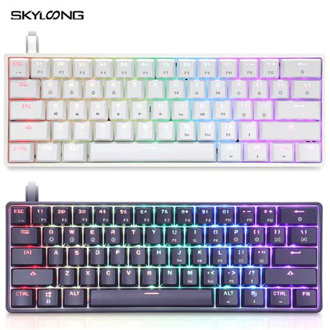 SKYLOONG GK61 ABS/Translucent Pudding Keycaps/LITE GASKET/มีให้เลือก 3 ...