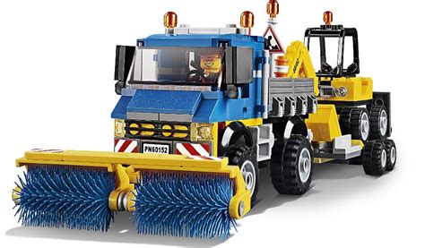 LEGO City - Sweeper & Excavator - 60152 | Kids | George at ASDA