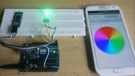 Arduino RGB LED control using Bluetooth | Doovi