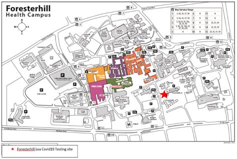 Map Of Aberdeen Royal Infirmary - Virgin Islands Map