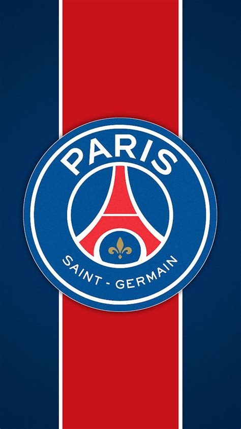 Paris Saint Germain (PSG) : Logo 1 Wallpaper for iPhone 11, Pro Max, X ...