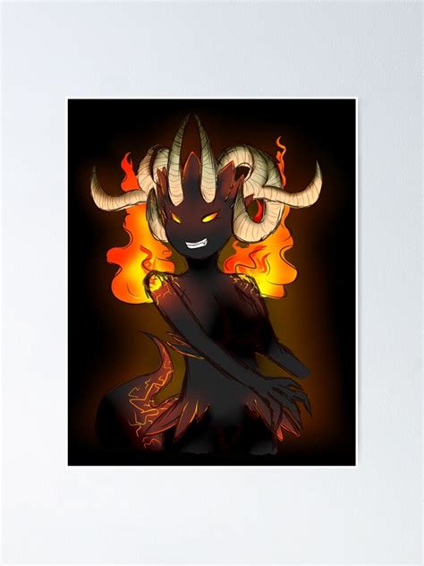 "Demonlord Wrath" Poster for Sale by DTSuccubus | Redbubble