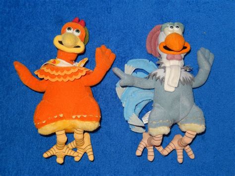 Dreamworks "CHICKEN RUN" Plush Playmates (Set of 4) Fowler/Rocky/Babs/Ginger | #4584791296