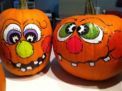 22+ scary Pumpkin Painting That makes You amaze at Halloween - Live Enhanced