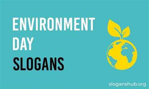 250 World Environment Day Slogans & Environment Day Slogans for Kids