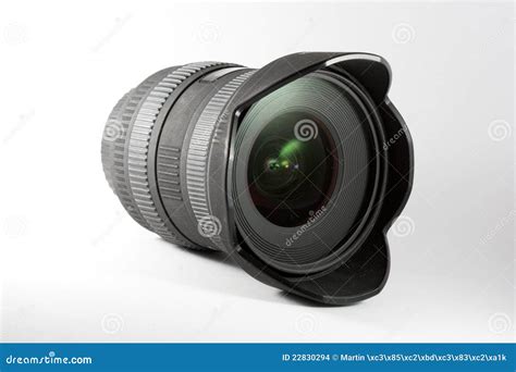 Zoom lens stock photo. Image of isolated, optic, wide - 22830294