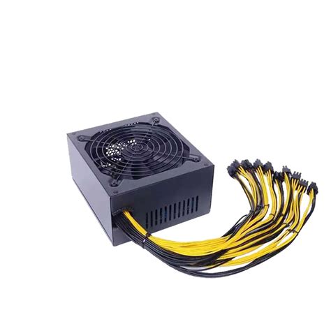 Miner PSU For ZUMAX Single Channel 12V 10*6Pin Mining Power Supply ...