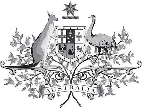 990+ Australian Coat Of Arms Stock Illustrations, Royalty-Free Vector ...