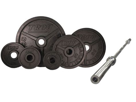 Troy 300 lb Premium Olympic Barbell Set for Sale