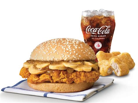 KFC Singapore brings back the Shrooms burger | HungryGoWhere