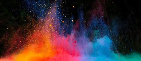 Cool colours in 2020 | Color dust, Dust explosion, Qhd wallpaper