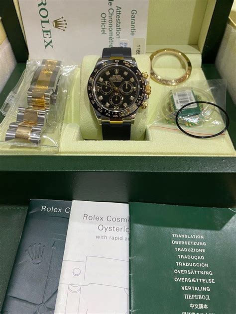 Rolex Daytona Diamond, Luxury, Watches on Carousell