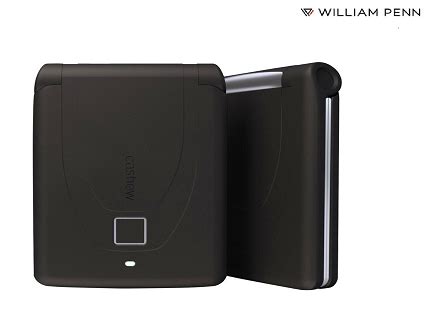 Smart Wallet with fingerprint Authentication & Smartphone Connectivity