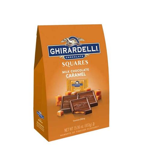 Ghirardelli Squares Milk Chocolate & Caramel Chocolates, 15.9 Oz.