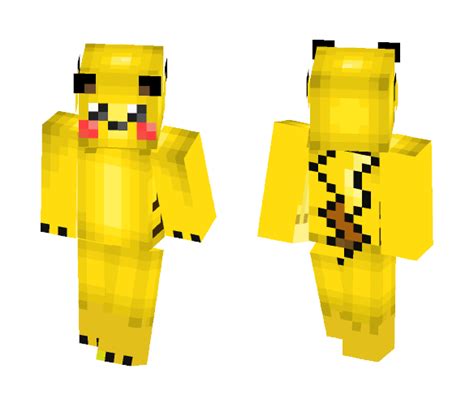 Download Pokemon Pikachu Minecraft Skin for Free. SuperMinecraftSkins