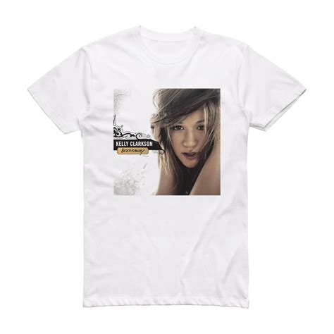 Kelly Clarkson Breakaway 2 Album Cover T-Shirt White – ALBUM COVER T-SHIRTS