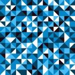 Seamless geometric pattern with triangles — Stock Vector © lazun37 #17698025