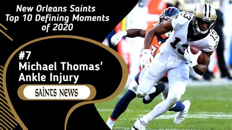 Top 10 Defining Saints Moments from 2020: #7 - Michael Thomas' Injury - Sports Illustrated New ...