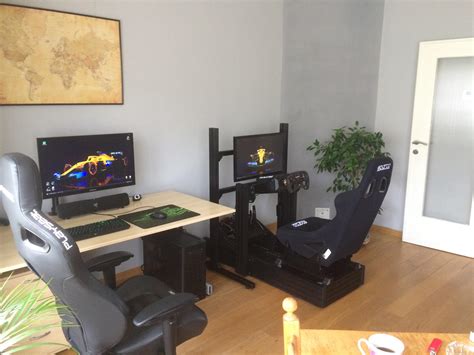 My setup ! Simlab P1-X (holland) / Fanatec DD1 / Predator V3 / Wheel Formula V2 . : r/F1Game