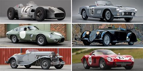 These are the 20 Most Expensive Cars Ever Sold at Auction