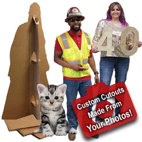 Create Your Own Cardboard Cutout - Life Size Custom Cutouts | Custom cardboard cutouts ...