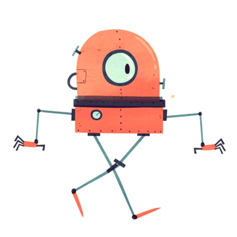 Animation Robot GIF - Find & Share on GIPHY