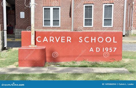 Carver High School, Memphis, TN Editorial Stock Image - Image of ...