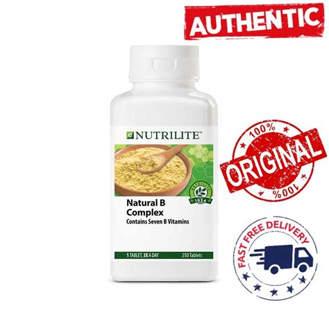 Nutrilite Natural B Complex (250 tab) | Shopee Malaysia